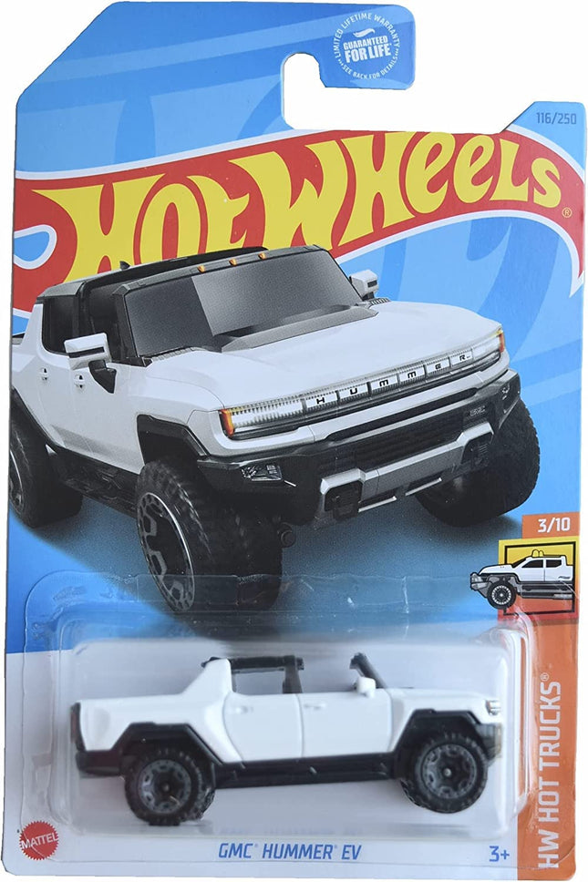 GMC Hummer EV, HW Hot Trucks 3/10 [White] 116/250