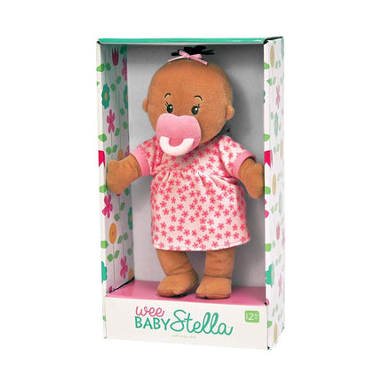 Manhattan Toy Wee Baby Stella Soft Doll, Beige, 12-Inch, (152980)