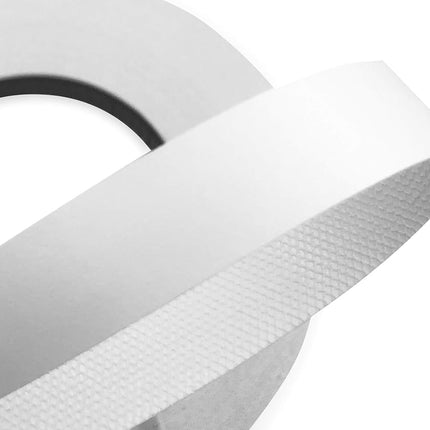 Edge Supply White Melamine 1-1/2 inch X 250 ft roll of White Edge Banding – Pre-glued Flexible Edging – Easy Application Iron-On Edging for Cabinet Repairs, Furniture Restoration