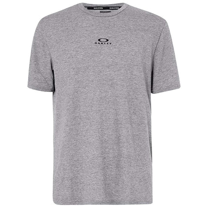 Oakley Men's Bark New Ss, Athletic Heather Grey, S