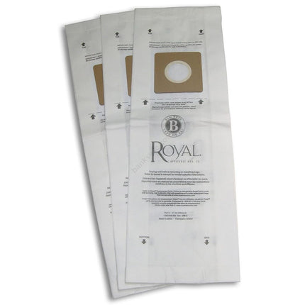 Royal AX-AY-ABHI-04536 Type B Vacuum Bags-10 per Pack, Paper, White