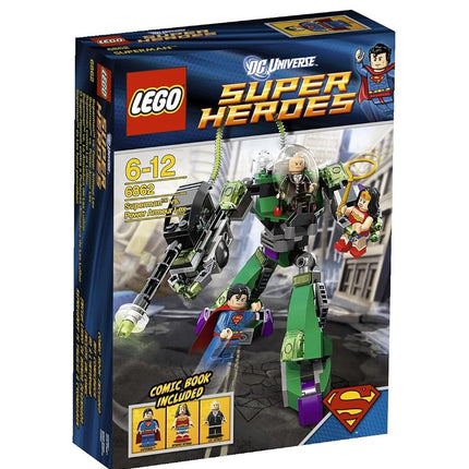 LEGO Superman vs Power Armor Lex Building and Cons