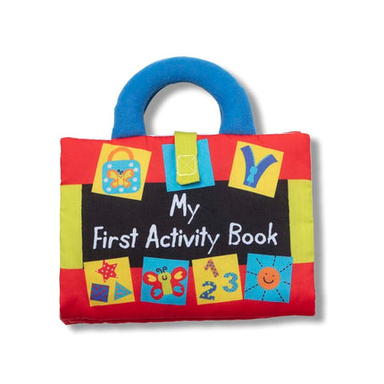 Melissa & Doug K'S Kids My First Activity Book 8-Page Soft Book for Babies & Toddlers