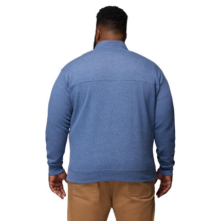 Columbia Men's Hart Mountain II Half Zip Hiking Shirt, Carbon/Heather, 1X