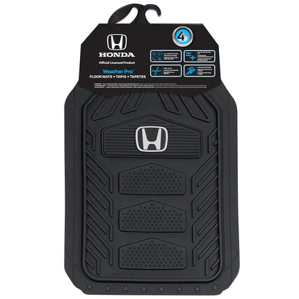 Plasticolor Honda Weatherpro 4 Pc. Floor Mat Set, Black, One Size