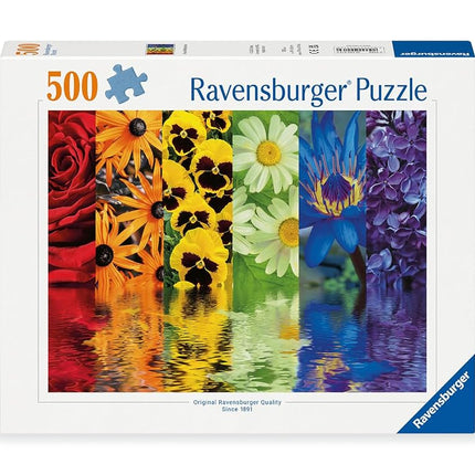 Ravensburger Floral Reflections 500 Piece Jigsaw Puzzle for Adults - 12000213 - Handcrafted Tooling, Made in Germany, Every Piece Fits Together Perfectly