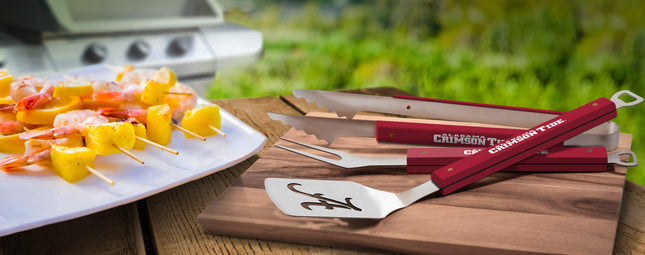 Ensemble de barbecue 3 pièces NCAA Alabama Tide Spirit Series
