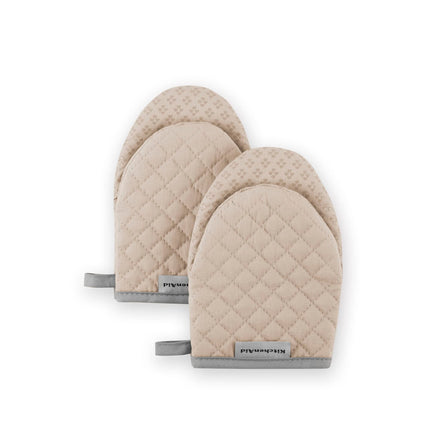 KitchenAid Asteroid Mini Oven Mitt, 5.5"x8", Milks
