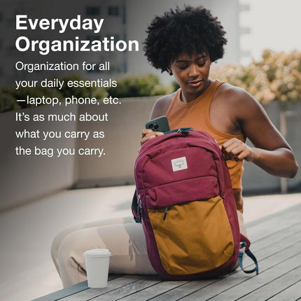 Osprey Arcane Extra Large Day Laptop Backpack, Stonewash Black, O/S