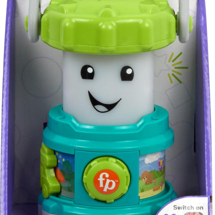 Fisher-Price Jouet d'éveil bébé Rires et Éveil Lanterne camping, jouet de camping avec lumières et musique pour les bébés de 6 mois et plus