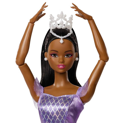 Barbie Signature Ballet Wishes Doll with Black Ponytail Hair