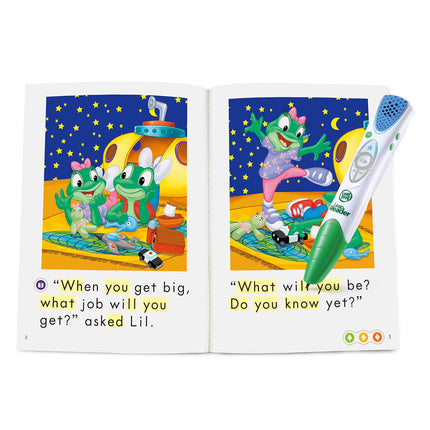 LeapFrog LeapReader Mega Pack de 10 libros para aprender a leer