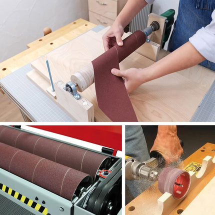 60 Grit Sandpaper Roll, 3 Inch x 49 Feet Emery Cloth Roll Aluminum Oxide Abrasive Paper Roll Continuous Sandpaper for Metalworking, Woodworker, Furniture Repair, Sanding Automotive Plumbing