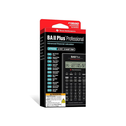 Texas Instruments BA II Plus Professional Calculator