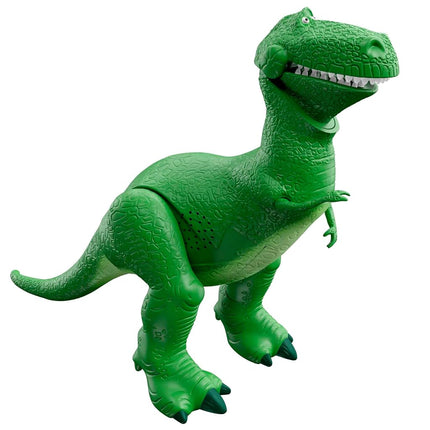 Disney and Pixar Toy Story Toys, Moving and Talking Rex Dinosaur Figure, Roarin� Laughs, 10.8 Inches Tall with 40 Phrases and Mouth and Arm Motion, Kids Gift, HMM12
