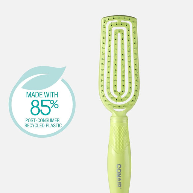 Conair Scalp Care Detangling Hairbrush - Hair Brush - Curly Hair Brush - Wet Brush - Detangling Hair Brush - Scalp Massager - Flexi Head Slim Hairbrush