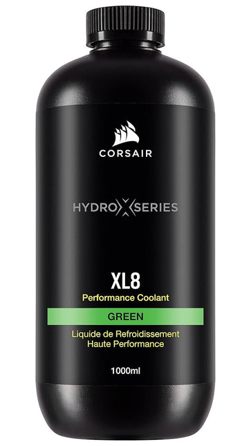 CORSAIR Hydro X Series, XL8, Performance Coolant, 1L, Translucent Green