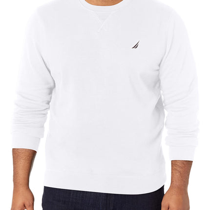 Nautica Men's Basic Crew Neck Fleece Sweatshirt, B