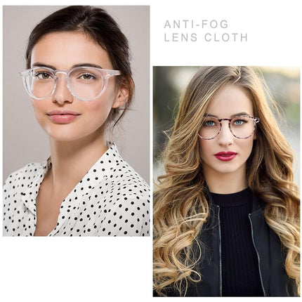 Outray Safety Glasses Anti Fog Safety Goggles Blue Light Blocking Glasses Round Frame Protective Eyewear