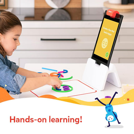 Osmo - Little Genius Starter Kit for Fire Tablet - 4 Educational Learning Games - Preschool Ages - Problem Solving, & Creativity - STEM Toy (Osmo Fire Tablet Base Included - Amazon Exclusive)