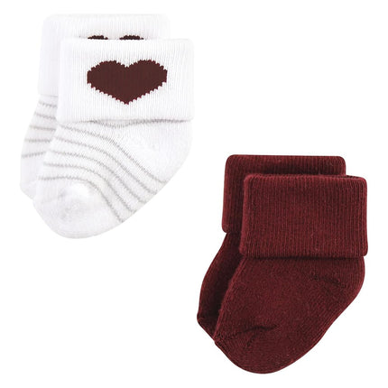 Hudson Baby Unisex Baby Cotton Rich Newborn and Terry Socks, Ballet, 6-12 Months, Ballet 12-pack, 6-12 Months