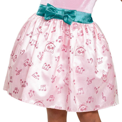 Pokemon Jigglypuff Costume Dress for Girls, Children's Character Outfit, Kids Size Small (4-6x) Pink