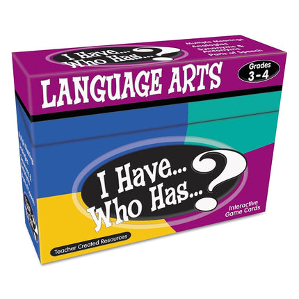 I Have... Who Has...? Language Arts Games: Grades 