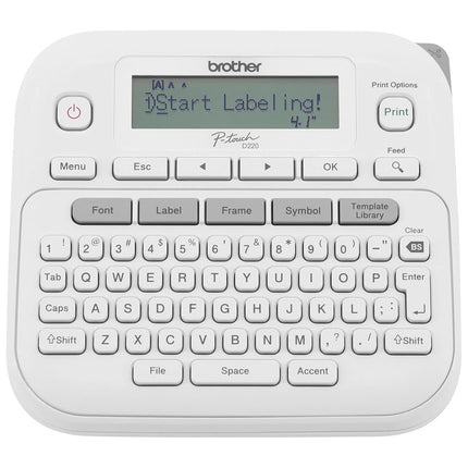 BROTHER P-Touch PTD220 Home/Office Everyday Label Maker | Prints TZe Label Tapes up to ~1/2 inch