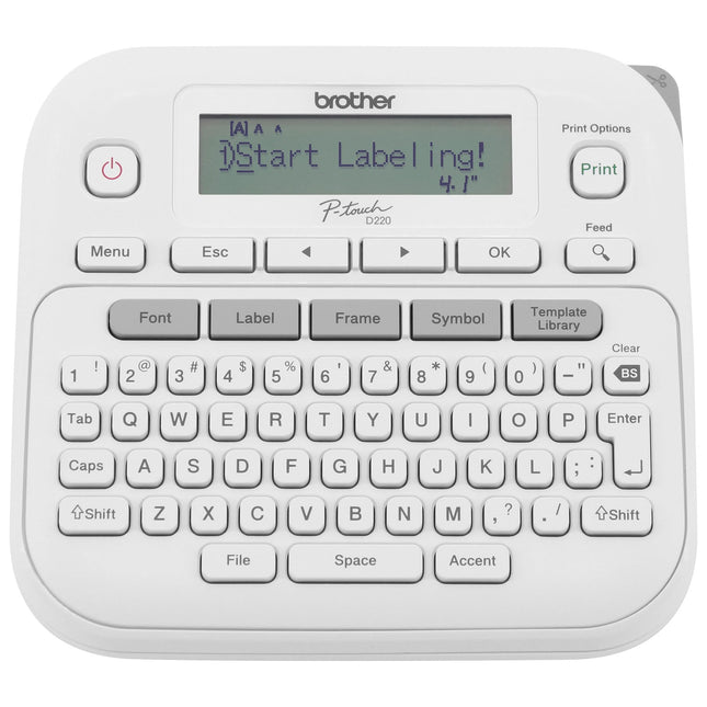 BROTHER P-Touch PTD220 Home/Office Everyday Label 