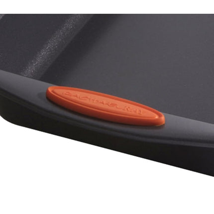 Rachael Ray Oven Lovin' Rectangle Nonstick Bakeware 9-Inch-by-13-Inch Cake Pan, Orange