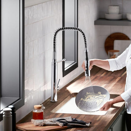 Kohler 24982-CP Purist Kitchen Sink Faucet, Polished Chrome