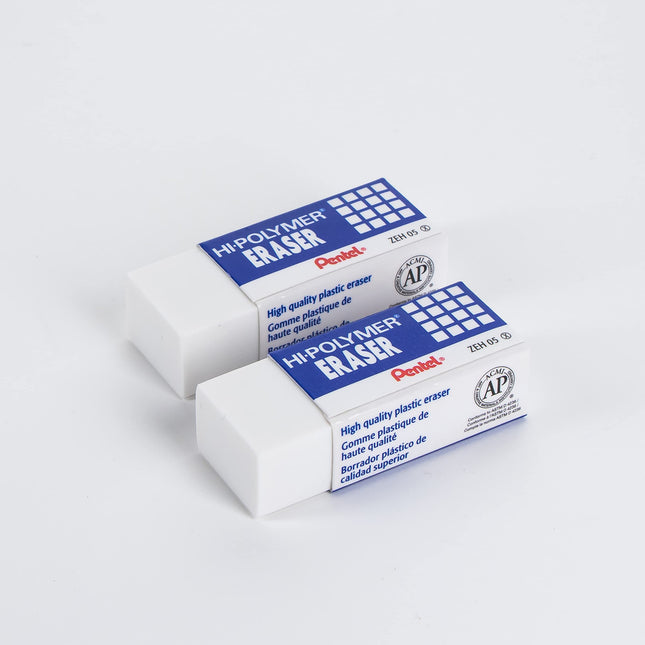 Pentel Hi-Polymer Gomme, Petite, Boîte de 48 (ZEH-05)