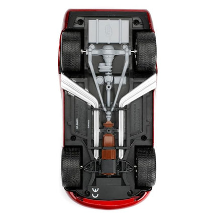 Disney Pixar Cars Coche de juguete a escala 1:24 de Rayo McQueen, de metal fundido a presión, para niños y adultos