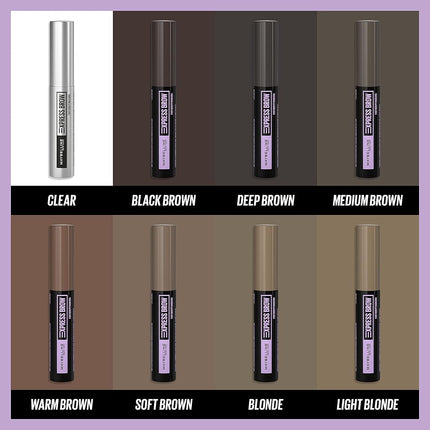 MAYBELLINE - Brow Fast Sculpt Eyebrow Gel Mascara Soft Brown 255-0.09 fl oz (2.75 ml)
