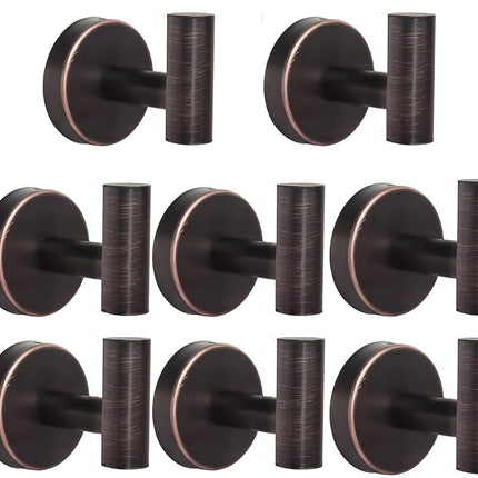 Homagic 8 Pcs Bathroom Robe Towel Hooks Coat Wall 