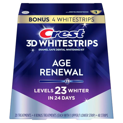 Crest 3D Whitestrips Age Renewal – Teeth Whitening