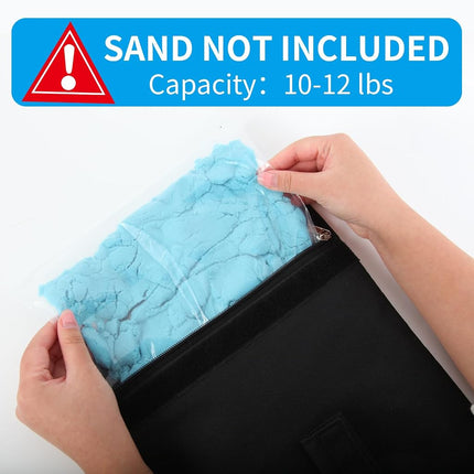 MOPHOEXII 8Pcs Sports Net Sandbags,All Sport Sandbags for Baseball Nets, Soccer Goals, Golf Nets, Football Nets, Hockey Nets,Weighted Anchor Bags