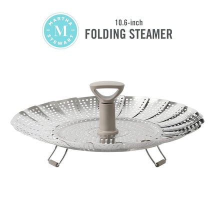 Martha Stewart Richburn, Steamer Insert (10.6"), Stainless Steel