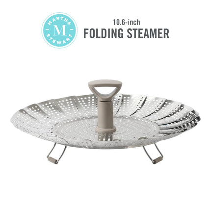 Martha Stewart Richburn, Steamer Insert (10.6"), Stainless Steel