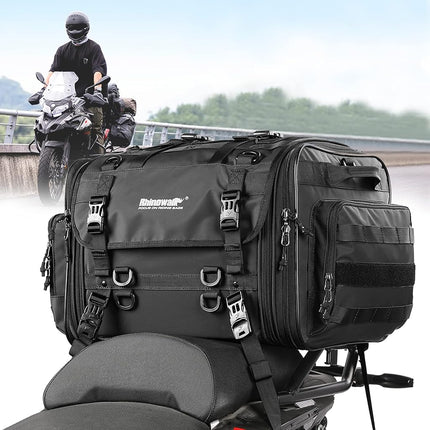 Rhinowalk Motorcycle Travel Luggage, Expandable Mo