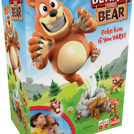 Goliath Games Beware the Bear Kids Games | For ages 4+ | For 2-4 players