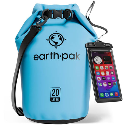 Earth Pak -Waterproof Dry Bag - Roll Top Dry Sack 