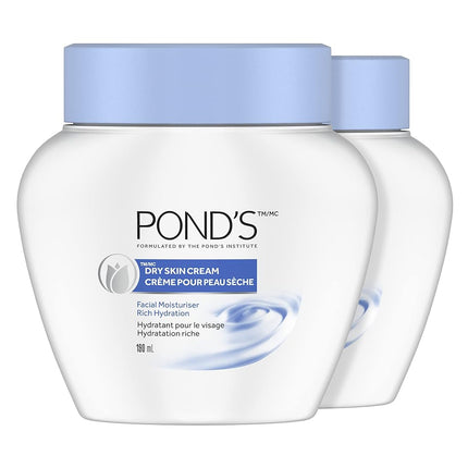 Ponds Dry Skin Cream 10.1oz Jar (Paquete de 2)