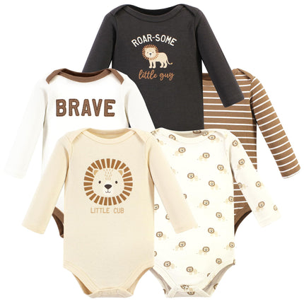 Hudson Baby unisex-baby Cotton Long-sleeve Bodysui