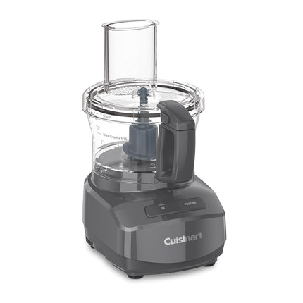 Robot de cocina Cuisinart de 7 tazas, diseño elegante y moderno, con dos controles sencillos y cuchilla universal para picar, mezclar y amasar (gris)