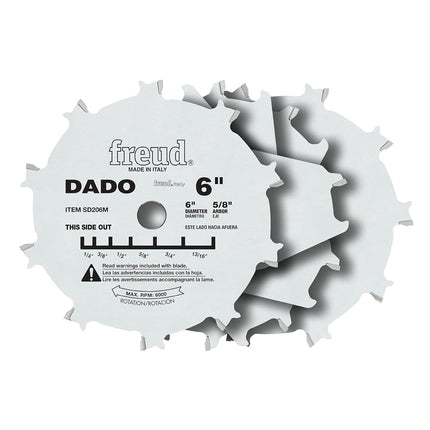 Freud SD206: 6" Pro Dado Set