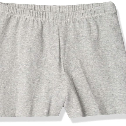 The Children's Place Girls' Cartwheel Shorts, Heather Grey Single, XX-Large