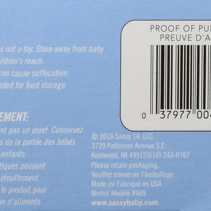 Sassy Baby Disposable Diaper Sacks, 200 Count