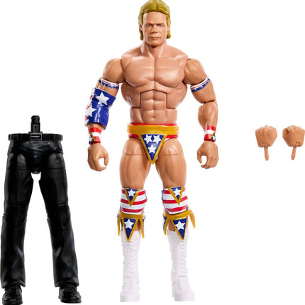 Mattel WWE Elite Collection Action Figure, SummerSlam Lex Luger Collectible with Accessory & Referee Build-A-Figure Parts