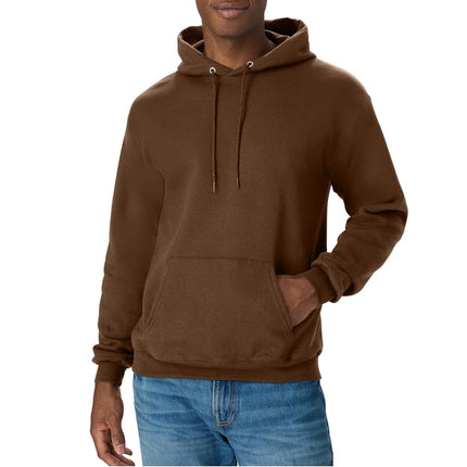 Hanes Men's EcoSmart Hoodie, Midweight Fleece, Pul